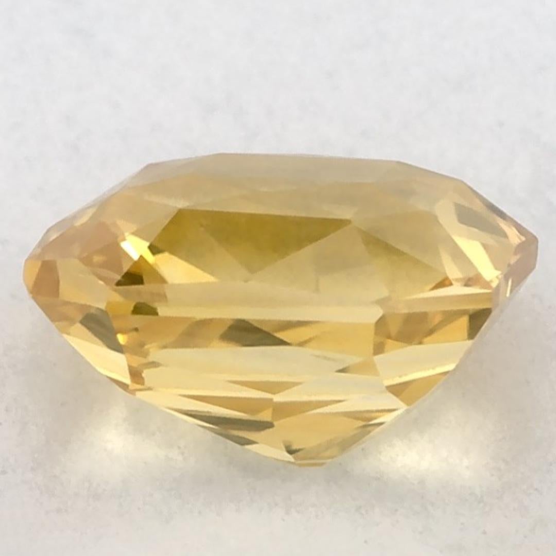 1,33 Karat Gelber Saphir Radiant Loser Edelstein im Zustand „Neu“ im Angebot in Fort Lee, NJ