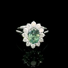 1.33 cts sapphire gemstone ring