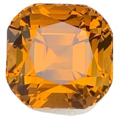 13,30 Karat Natürliche Lose Madeira Farbe Citrin Kissenschliff Bazillion Edelstein