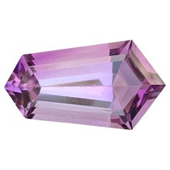 13.35 Carat Natural Loose Amethyst Coffin Shape Gemstone