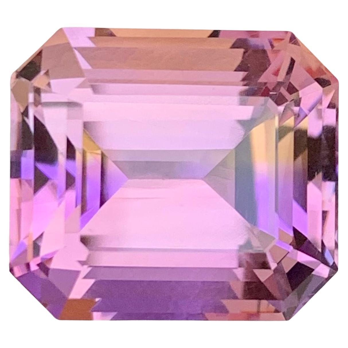 13.35 Carat Natural Loose Ametrine Asscher Cut Gemstone