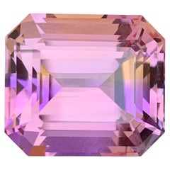 13.35 Carat Natural Loose Ametrine Asscher Cut Gemstone