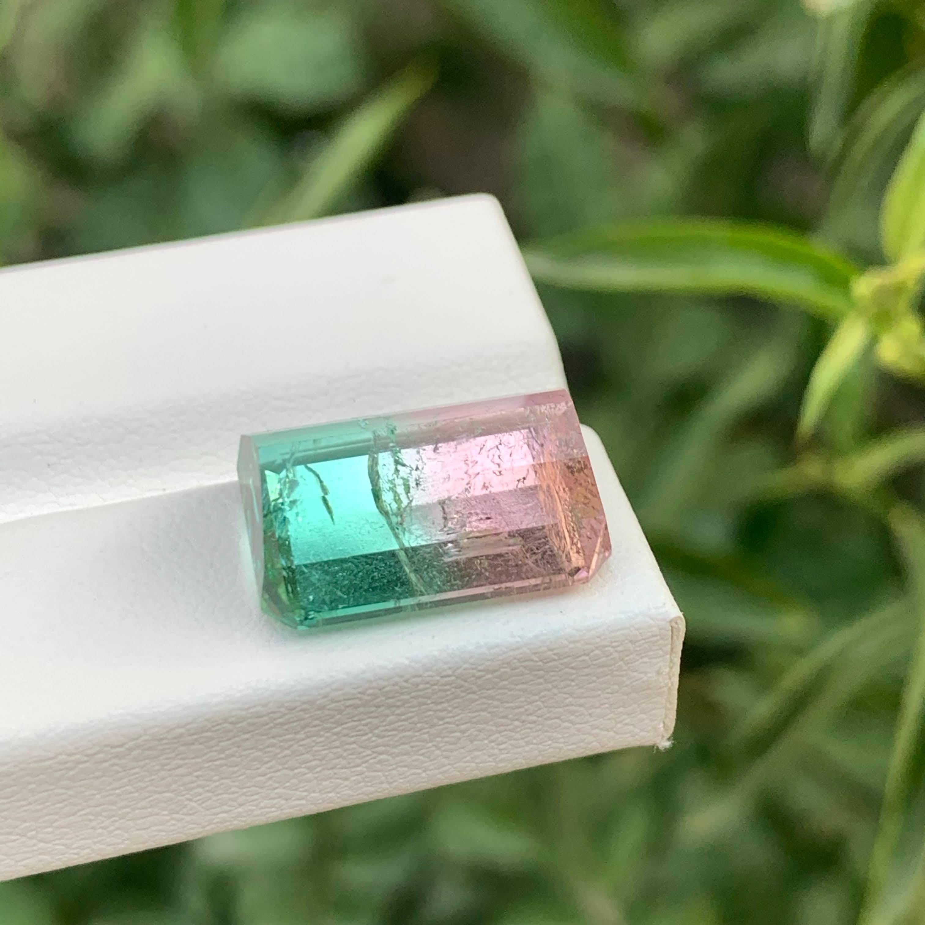 Weight 13.35 carat
Dimensions 16.7x12.4x6.8mm
Treatment None
Origin Afghan
Clarity SI
Shape Octagon
Cut Emerald
NA


This stunning 13.35-carat natural loose pink lagoon bicolor tourmaline is a captivating gemstone that perfectly embodies the beauty