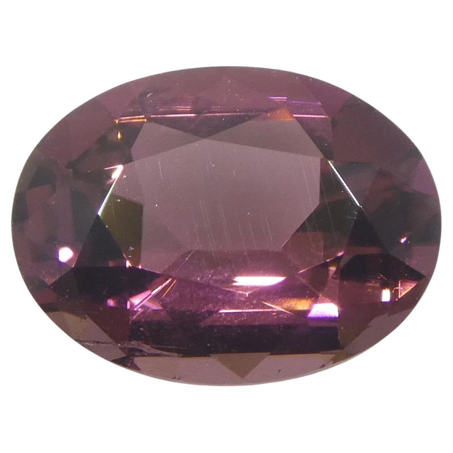 1.33ct Oval Pink Tourmaline