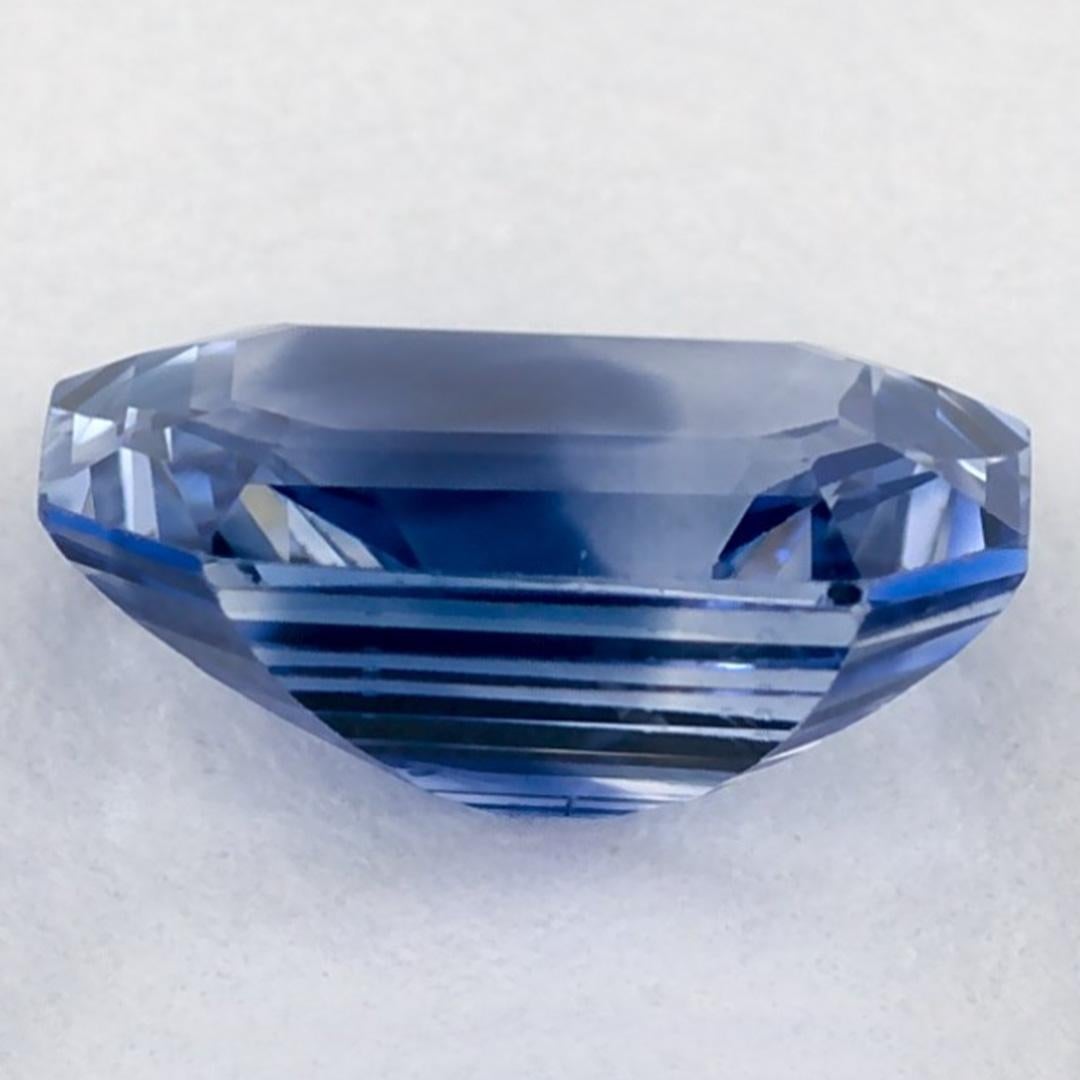 1.34 Karat Blauer Saphir Oktagon-Schliff Loser Edelstein im Zustand „Neu“ im Angebot in Fort Lee, NJ