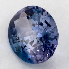 1.34 Ct Blue Sapphire Oval Loose Gemstone