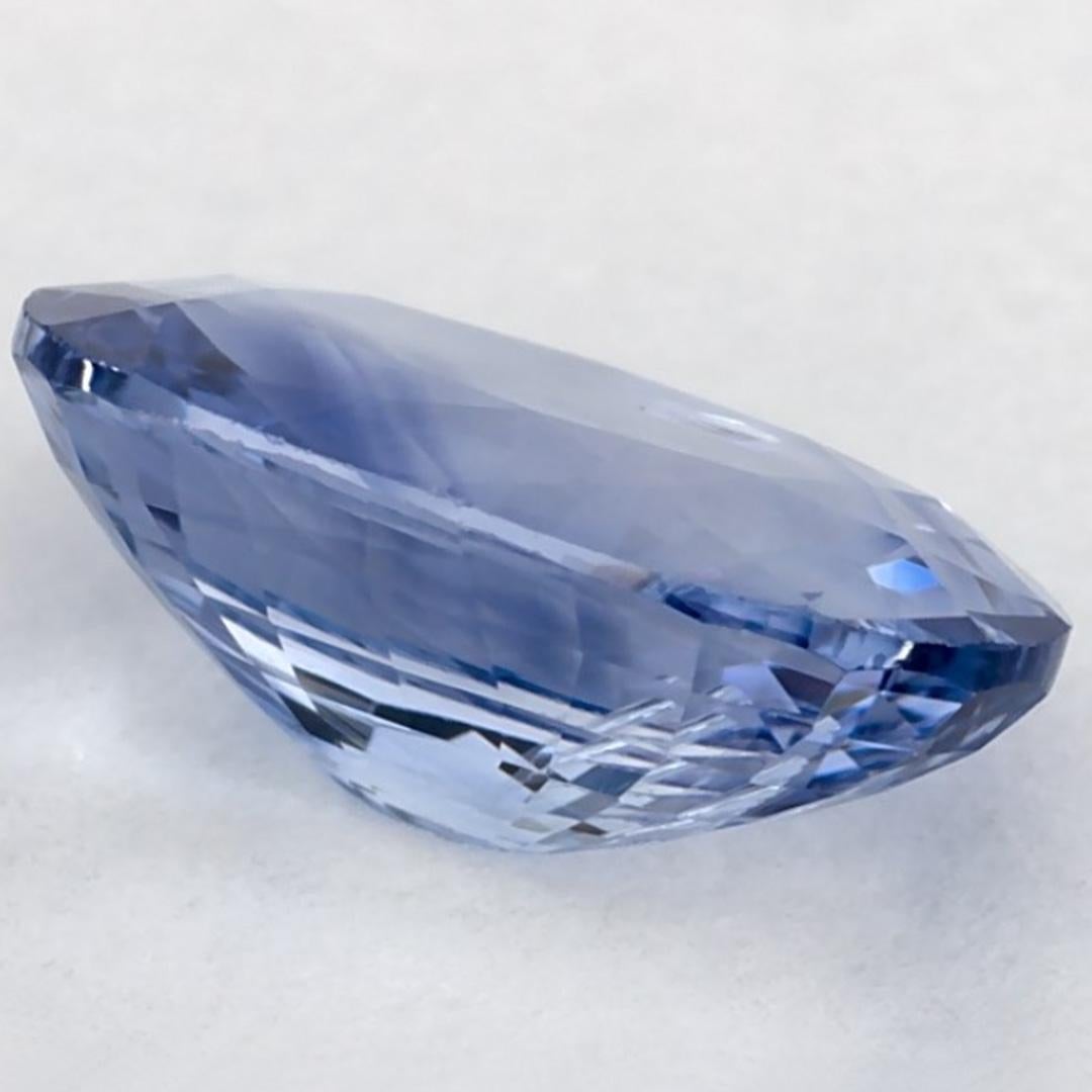 1.34 Ct Blue Sapphire Oval Loose Gemstone in vendita 1