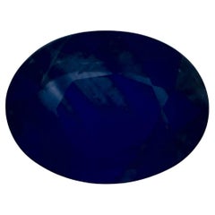 1.34 Ct Blue Sapphire Oval Loose Gemstone