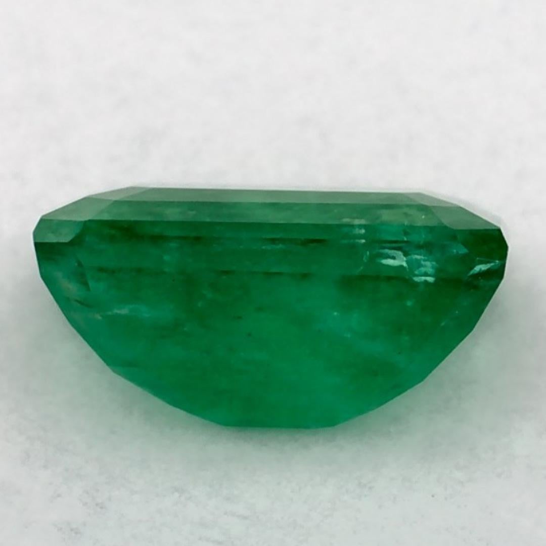 Women's or Men's 1.34 Ct Emerald Octagon Cut Loose Gemstone
