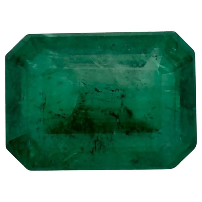 1.34 Ct Emerald Octagon Cut Loose Gemstone