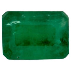 1.34 Ct Emerald Octagon Cut Loose Gemstone