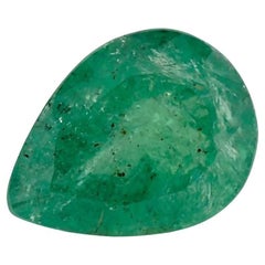 1.34 Ct Emerald Pear Loose Gemstone (pierre précieuse en vrac)