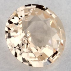 1.34 carati di zaffiro rosa rotondo sfuso