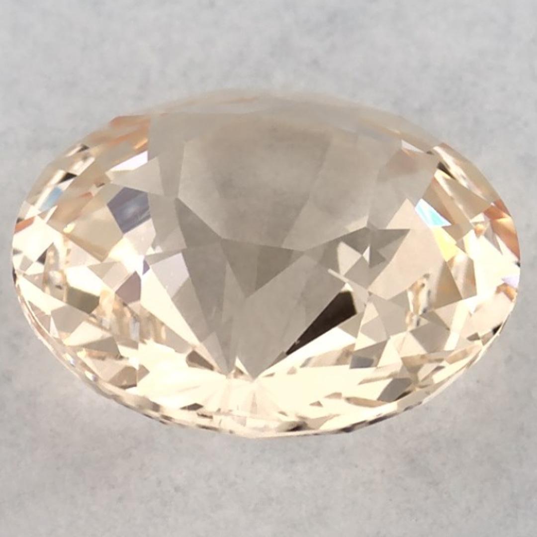1.34 Ct Pink Sapphire Round Loose Gemstone In New Condition For Sale In Fort Lee, NJ