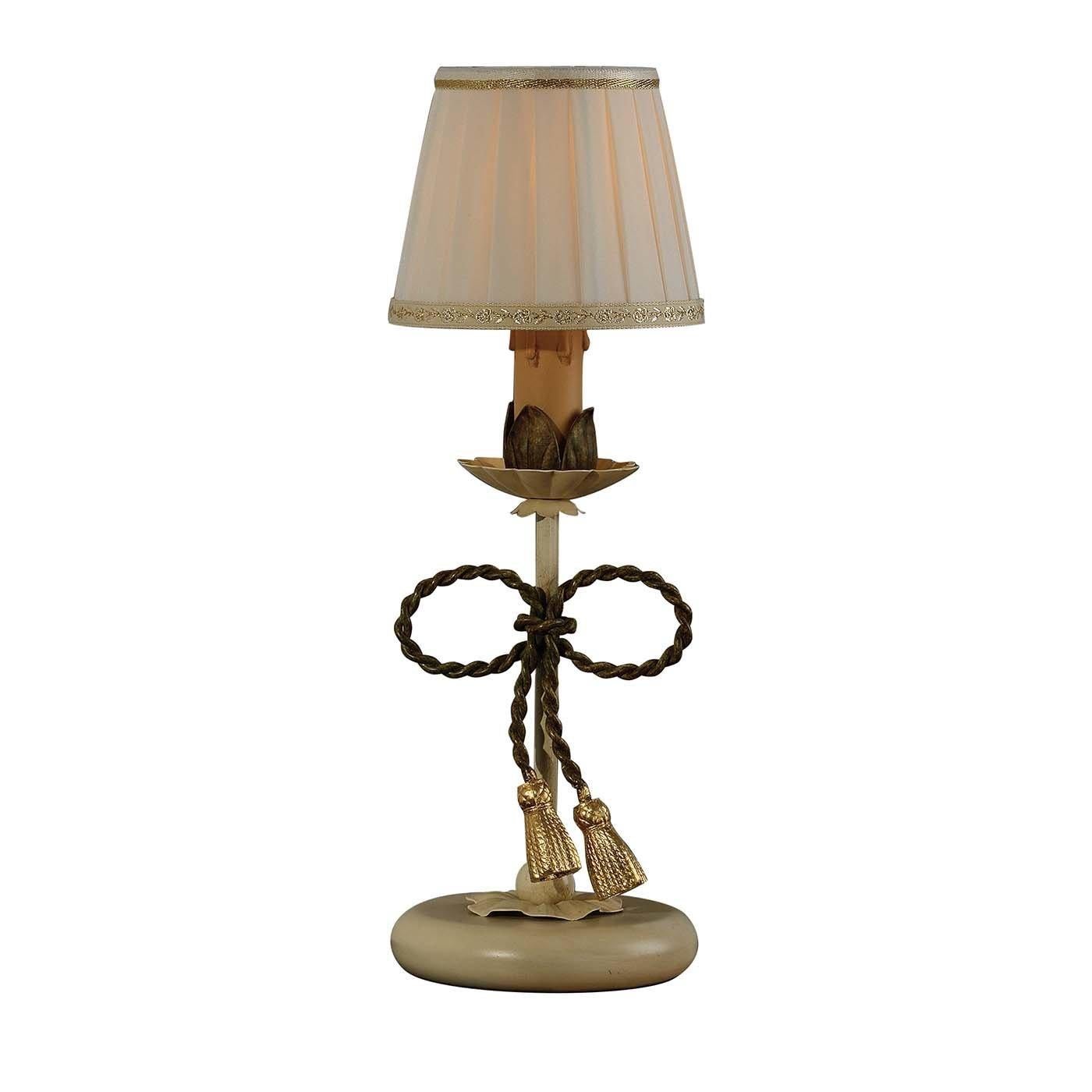 italien Lampe de table en métal 1341 d'Epoca Lampadari en vente