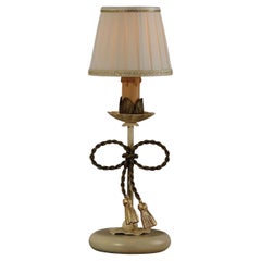 Lampe de table en métal 1341 d'Epoca Lampadari