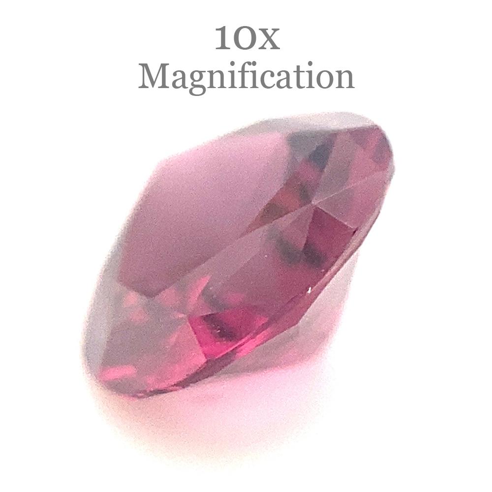 1.34ct Pear Purplish Pink Spinel from Sri Lanka Unheated For Sale 8
