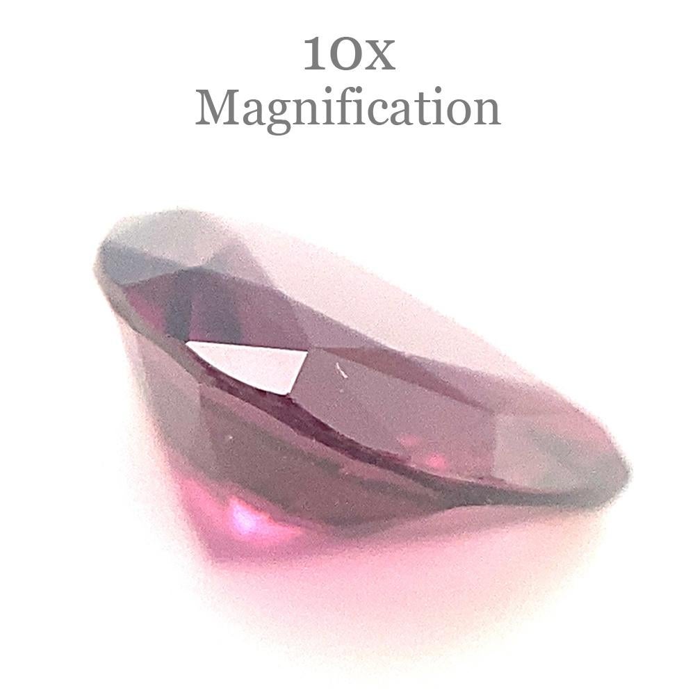1.34ct Pear Purplish Pink Spinel from Sri Lanka Unheated In New Condition For Sale In Toronto, Ontario