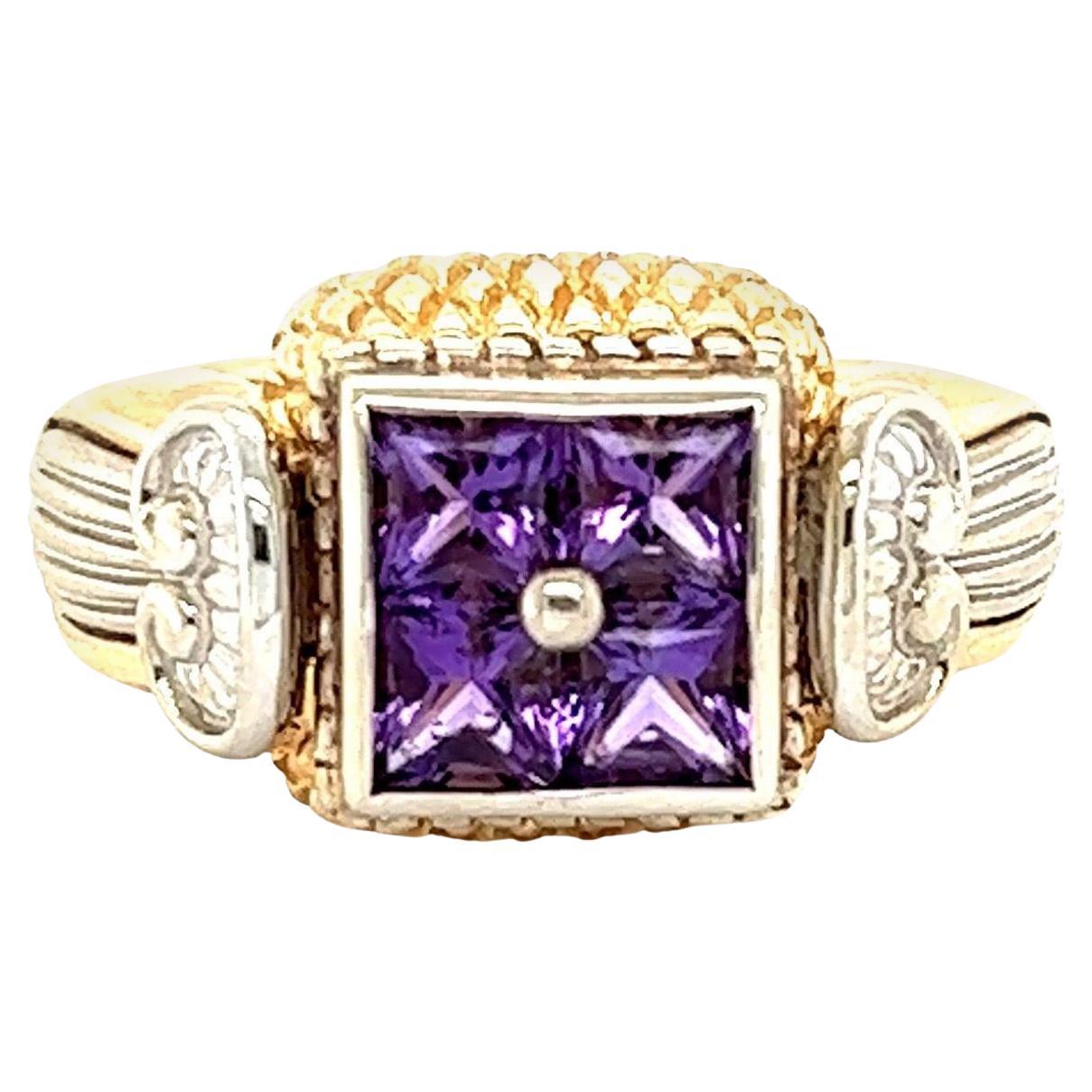 How much is an amethyst ring worth?