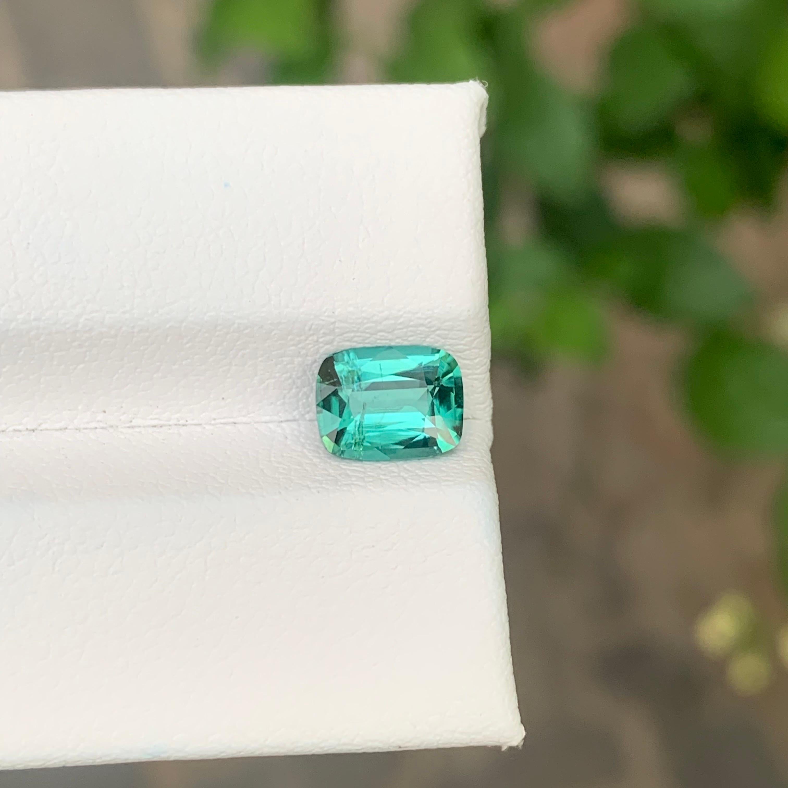 Faceted Blue Green Tourmaline

Weight: 1.35 Carat
Dimension: 7.7 x 5.9 x 3.9 Mm
Colour: Blue Green 
Origin: Afghanistan
Treatment: Non
Certificate: On Customer Demand


Tourmaline is a captivating gemstone known for its remarkable variety of colors,
