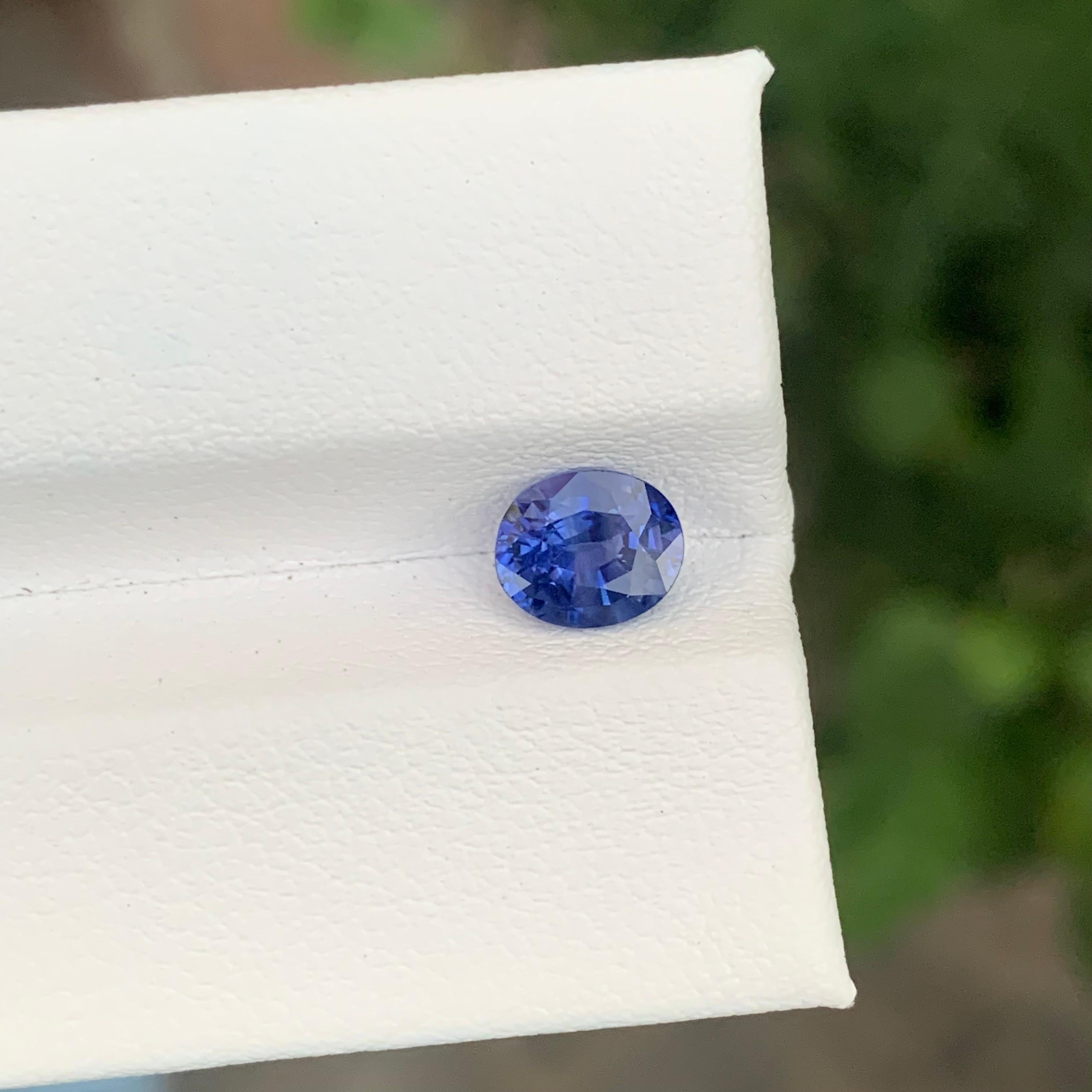 Loose Sapphire

Weight: 1.35 Carats
Sizes: 6.9 x 5.7 x 4.1 Mm
Origin: Sri Lanka 
Colour: Blue
Treatment: Heat Enhancement
Certificate: On Customer Demand 

Sapphire, a gemstone of legendary beauty and enduring allure, captivates with its rich