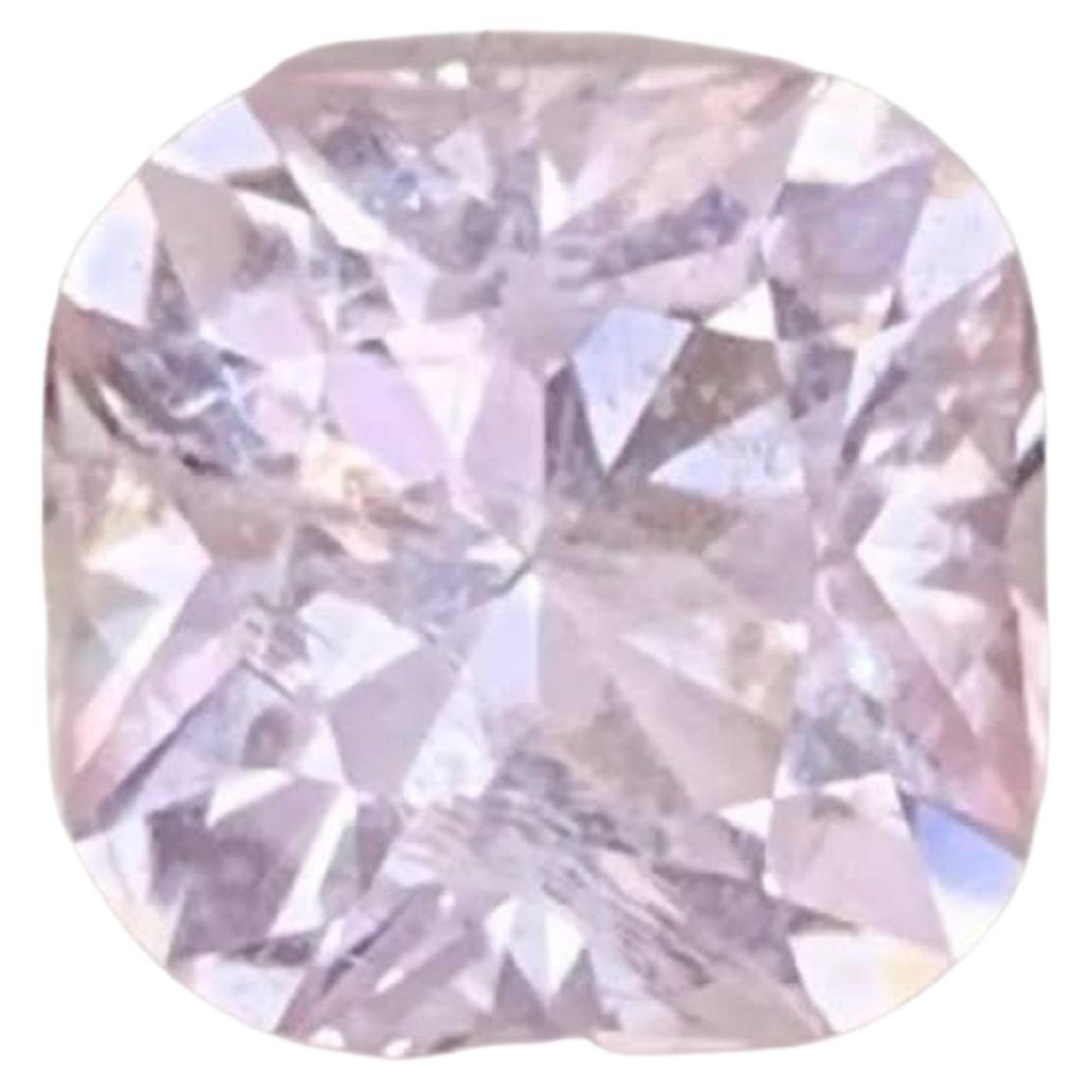 1.35 Carat Natural Loose Pink Morganite Stone Cushion Cut African Gemstone