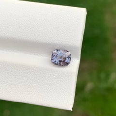1.35 Carat Natural Loose Purple Grey Spinel From African Mine