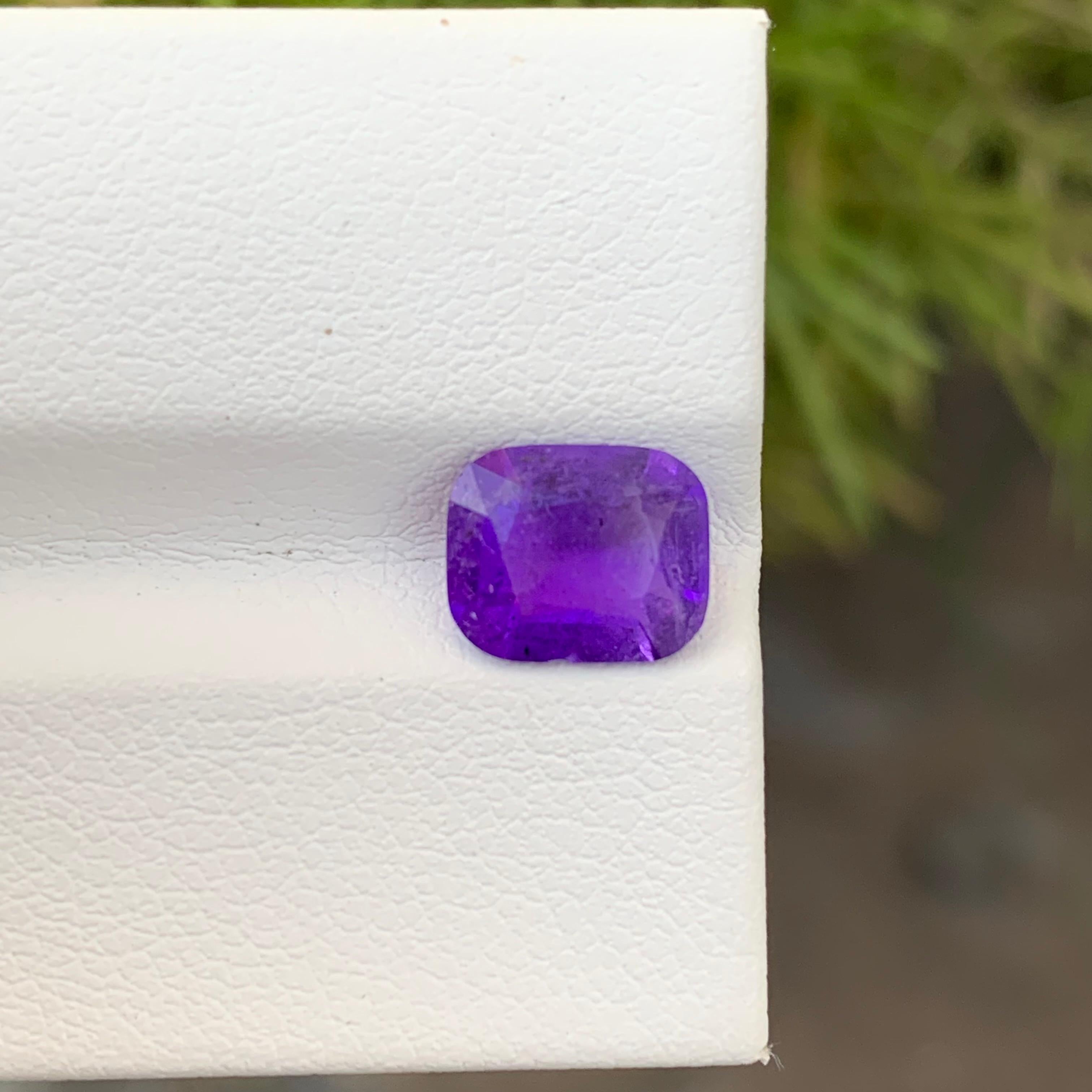 1,35 Karat natürlicher loser seltener Hackmanit Kissenform Edelstein für Ring im Angebot 4