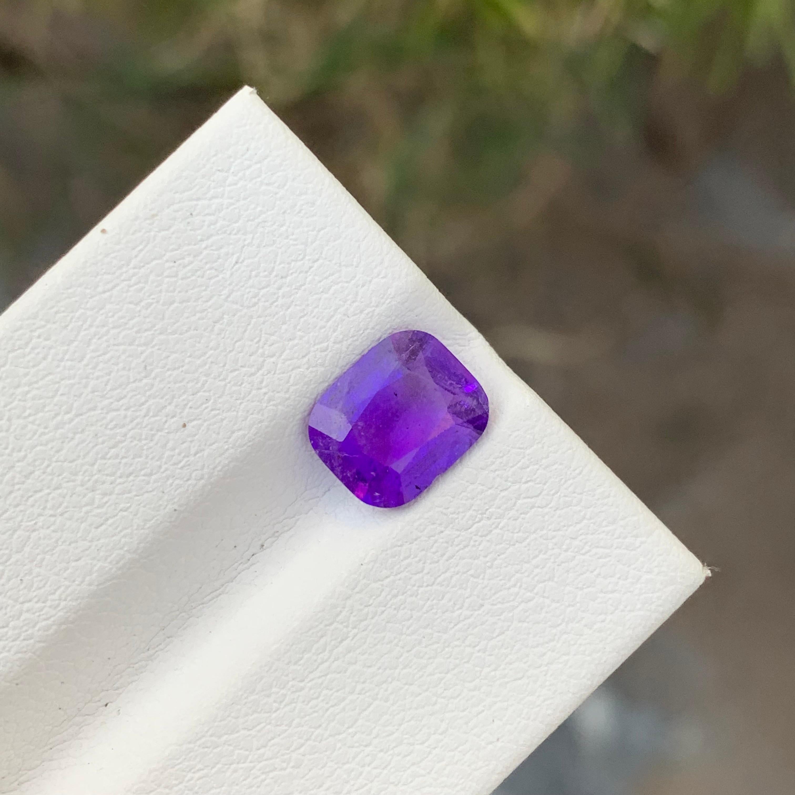 1,35 Karat natürlicher loser seltener Hackmanit Kissenform Edelstein für Ring im Angebot 1