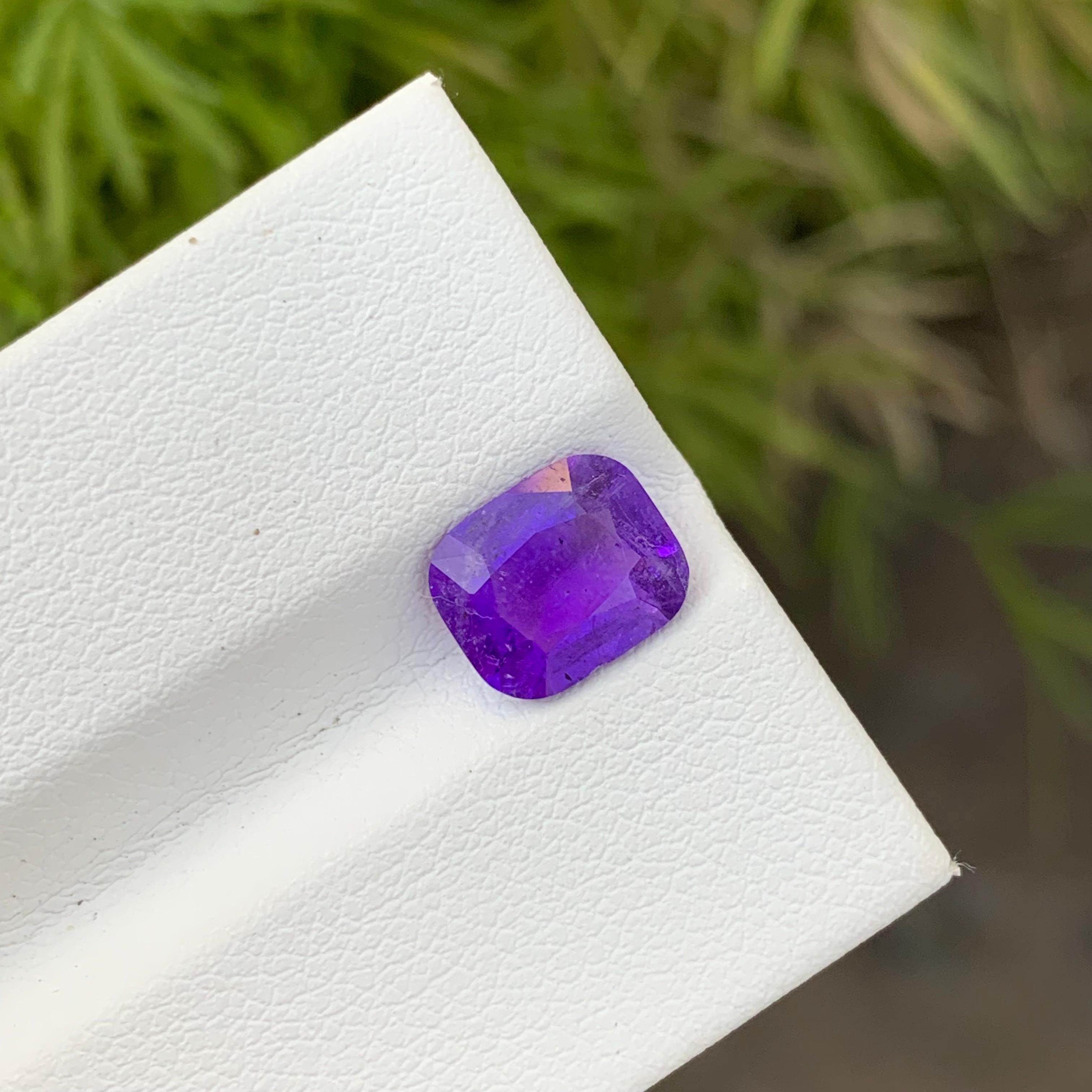 1,35 Karat natürlicher loser seltener Hackmanit Kissenform Edelstein für Ring im Angebot 2
