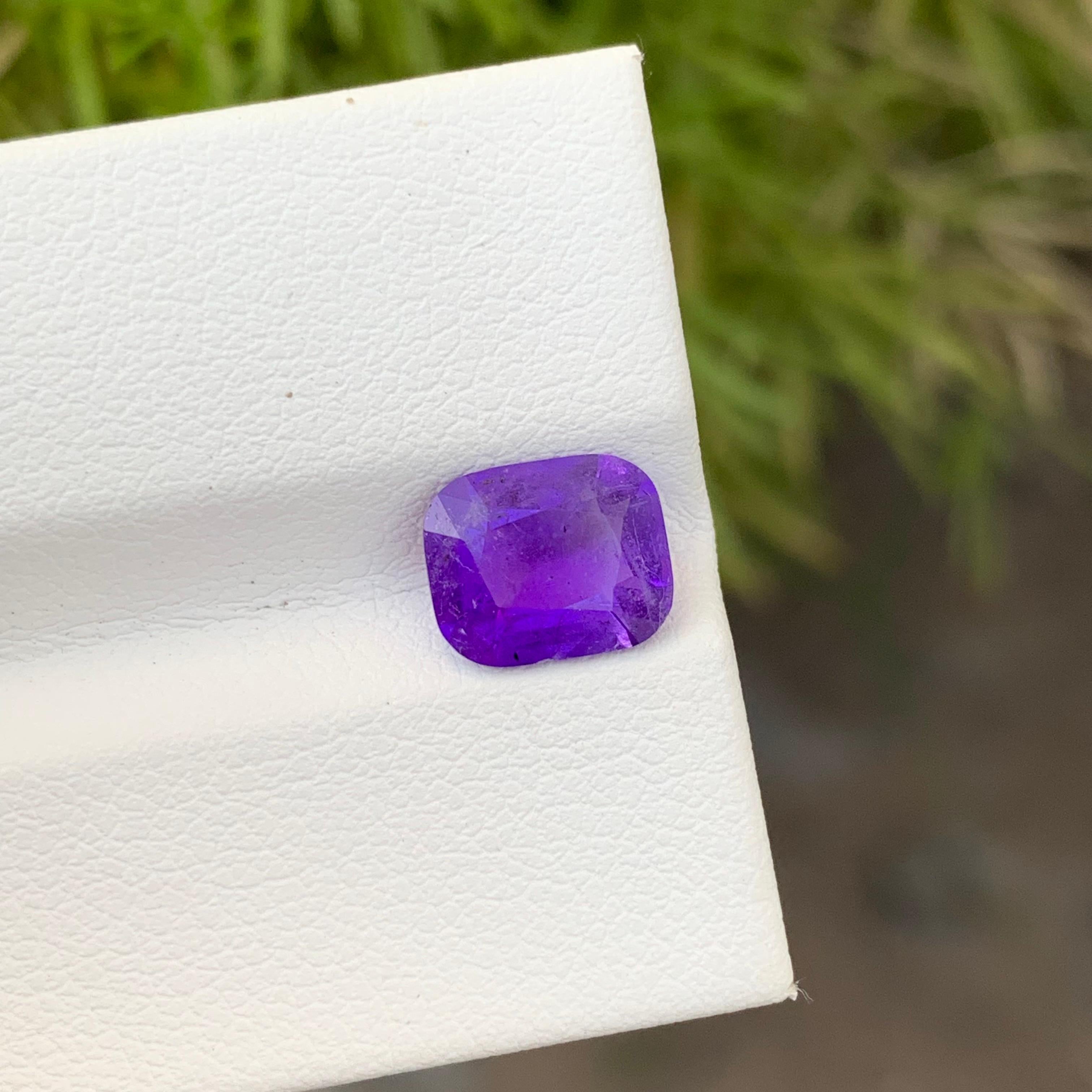 1,35 Karat natürlicher loser seltener Hackmanit Kissenform Edelstein für Ring im Angebot 3