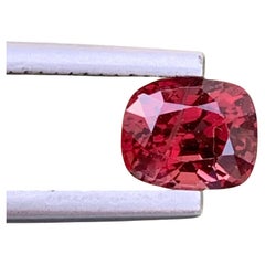 1.35 Carat Natural Loose Red Pomegranate Seed Colour Spinel From Burma Mine