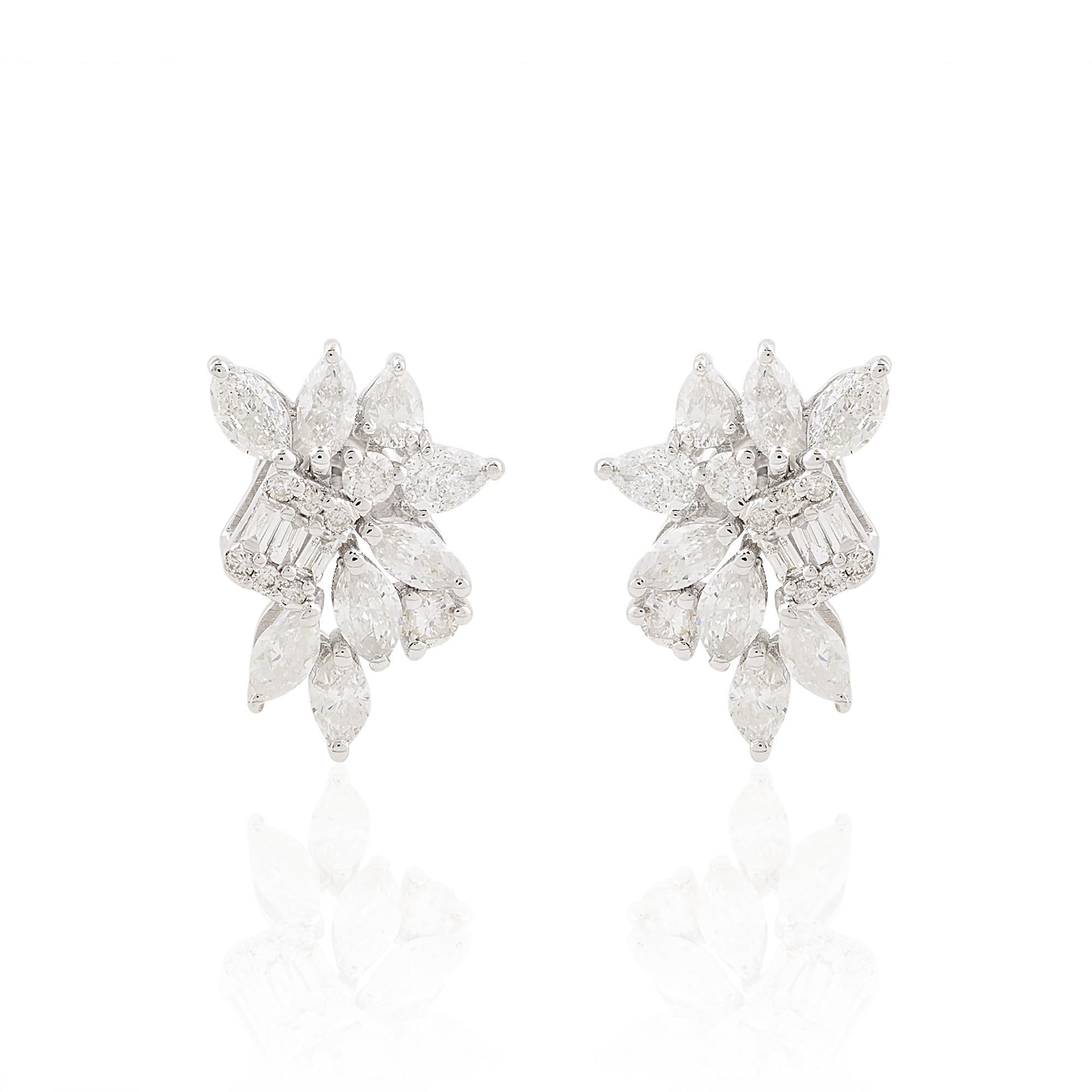 Codice articolo :- STE-1044
Peso lordo :- 2.41 gm
Oro bianco 10k Peso :- 2,14 gm
Peso del diamante :- 1.35 Ct. (DIAMANTE DI PUREZZA MEDIA SI1-SI2 E COLORE H-I)
Dimensioni degli orecchini :- 15 mm circa.

taglie
.....................
Possiamo