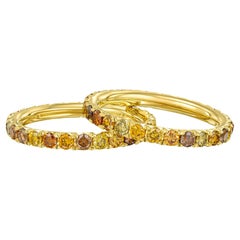 1.35 carats French Cut micro-pave band - NY Fall Collection 
