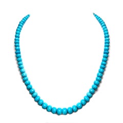 135 Carati Collana Paradizia in Turchese Bella Addormentata