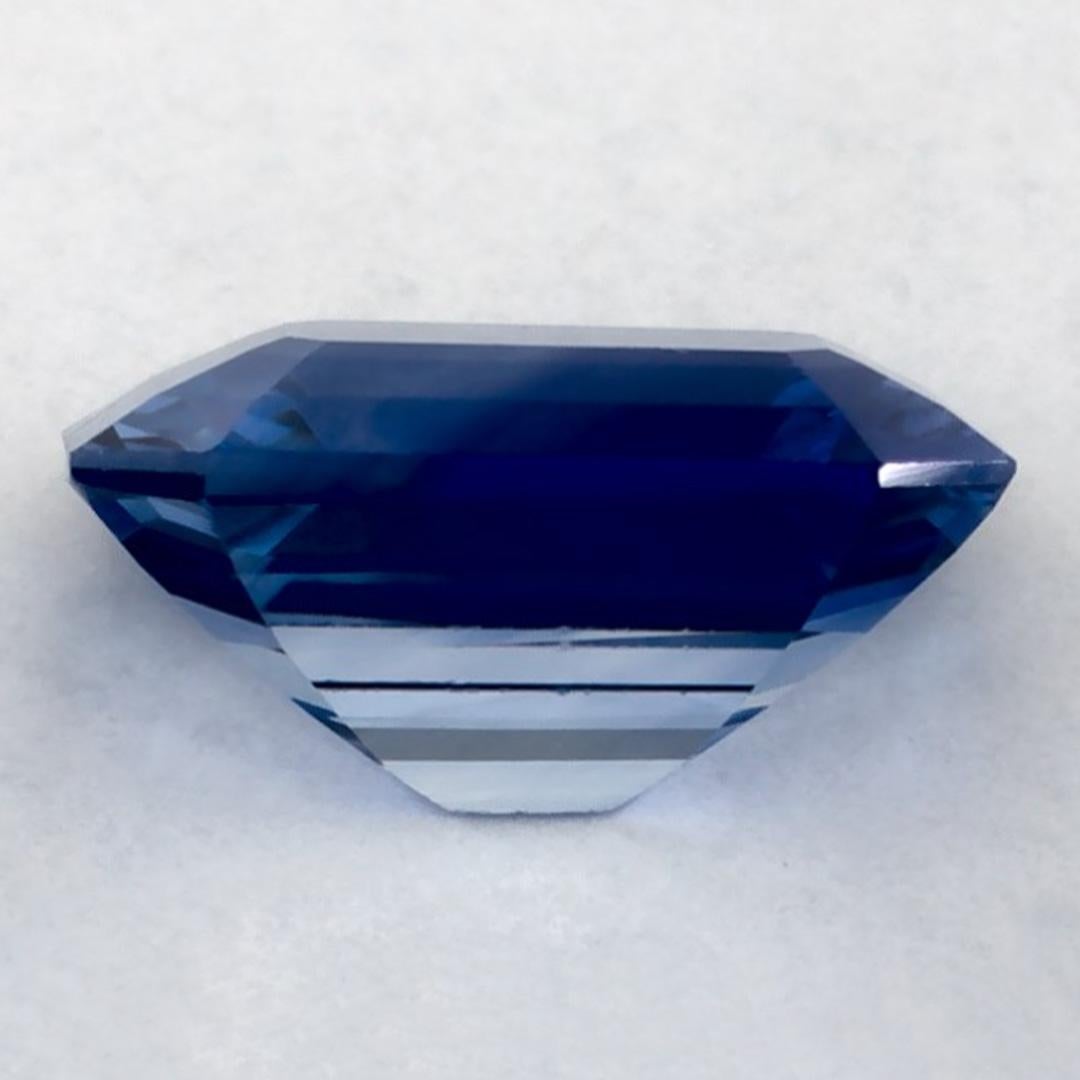 1.35 Karat Blauer Saphir Oktagon-Schliff Loser Edelstein im Zustand „Neu“ im Angebot in Fort Lee, NJ