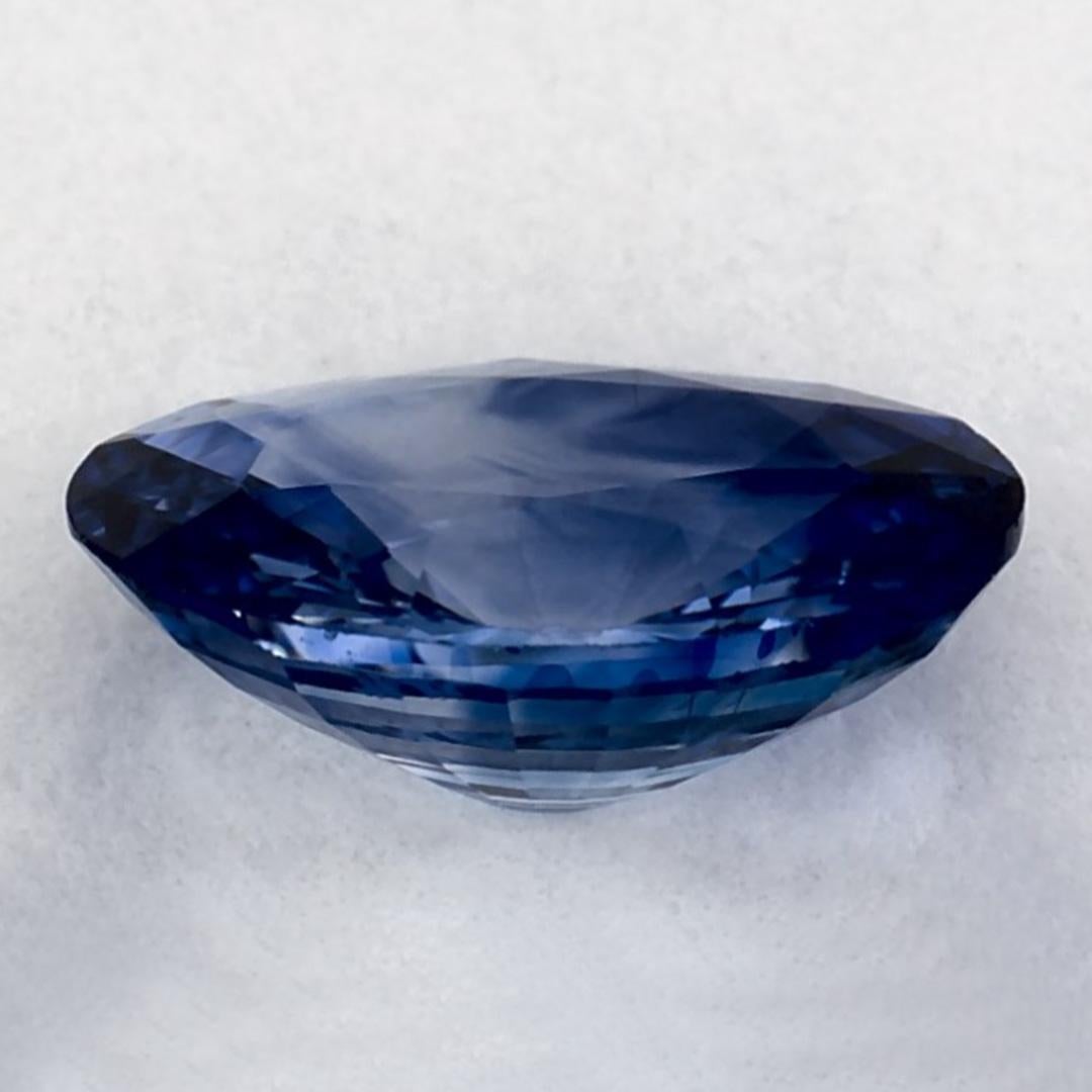 1.35 Ct Blue Sapphire Oval Loose Gemstone (pierre précieuse en vrac) Neuf - En vente à Fort Lee, NJ