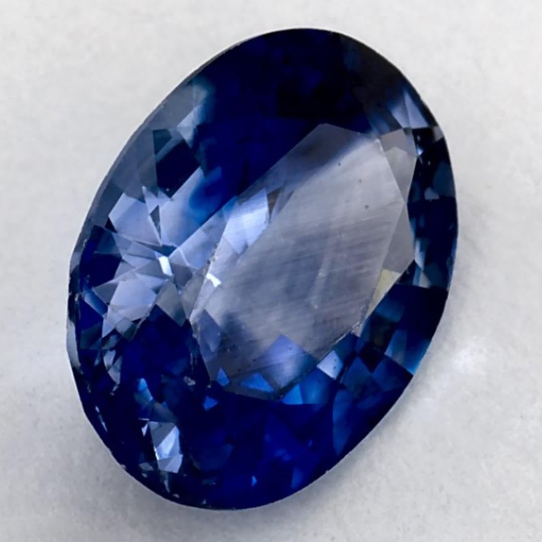1.35 Karat Blauer Saphir Oval Loser Edelstein im Zustand „Neu“ im Angebot in Fort Lee, NJ