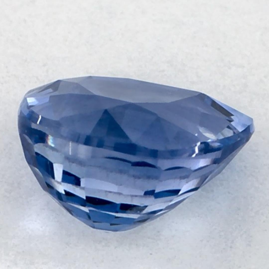 1.35 Karat Blauer Saphir Birne Loser Edelstein im Zustand „Neu“ im Angebot in Fort Lee, NJ