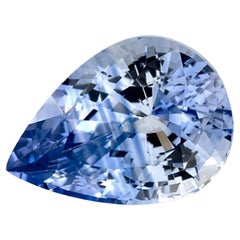 1.35 Ct Blue Sapphire Pear Loose Gemstone