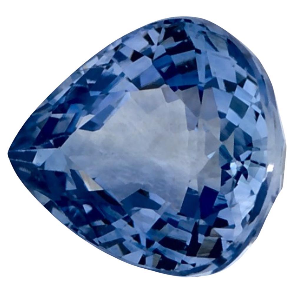 1.35 Ct Blue Sapphire Pear Loose Gemstone