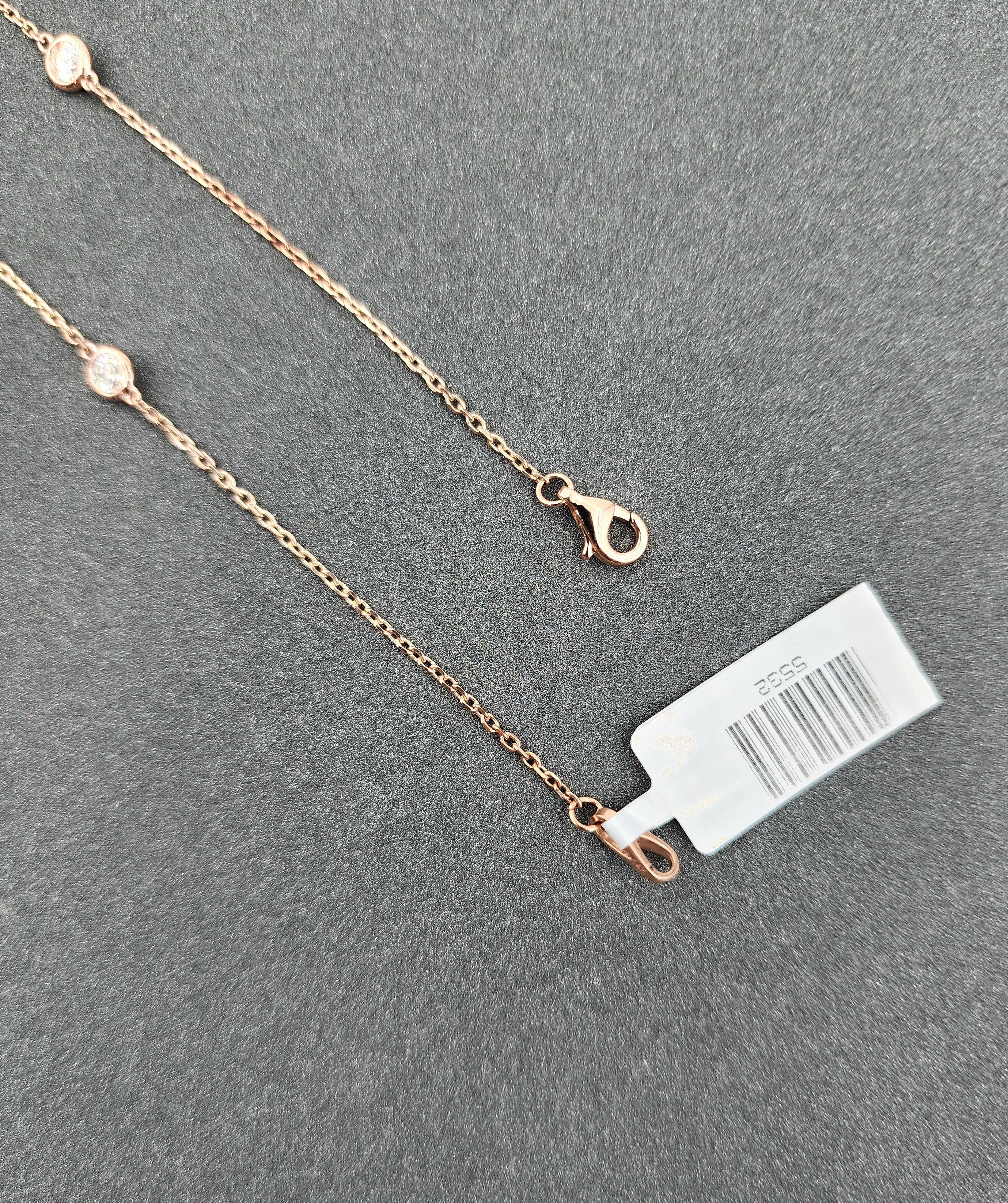 Collana con diamanti da 1,35 carati In condizioni Nuovo in vendita a Chicago, IL