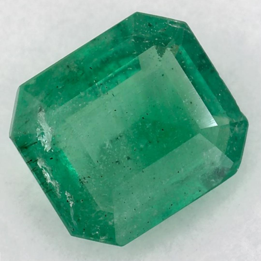 1.35 qt Esmeralda talla octágono Gema suelta Corte octogonal en venta