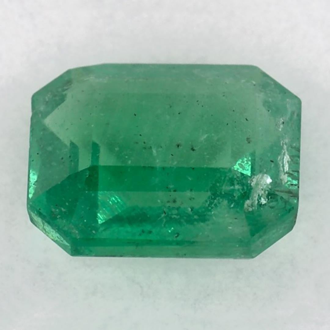 1.35 qt Esmeralda talla octágono Gema suelta en Nuevo estado para la venta en Fort Lee, NJ