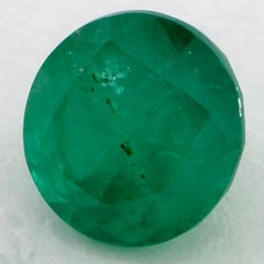 1.35 Ct Emerald Round Loose Gemstone