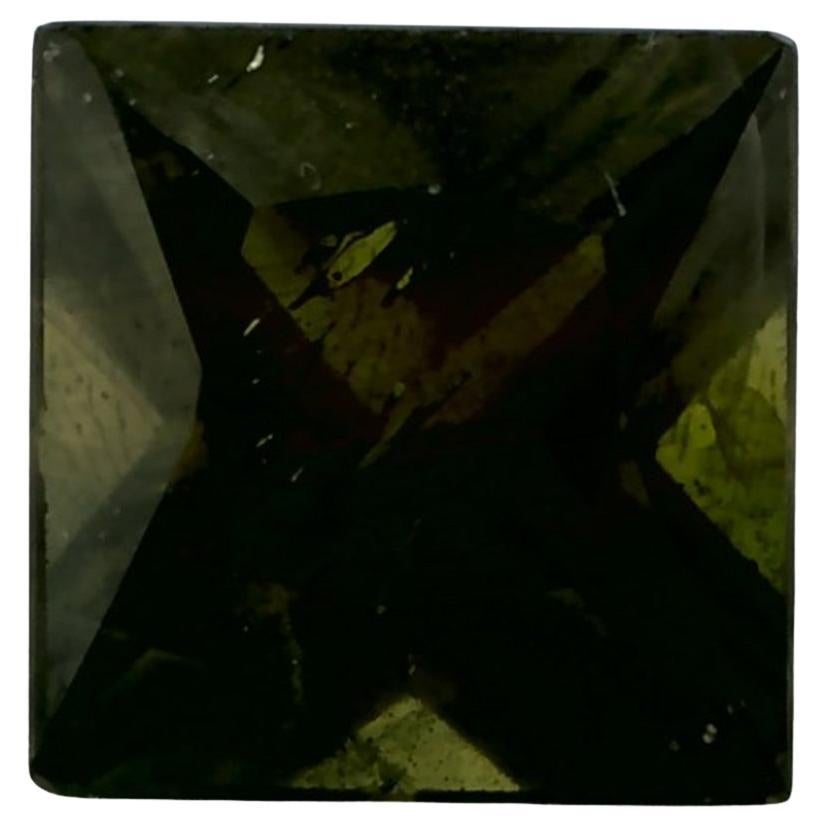 1,35 qt Zafiro verde Asscher Gema Suelta