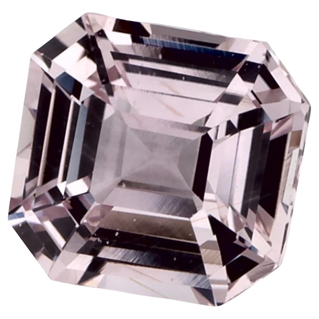 1.35 Karat Rosa Saphir Oktagon Loser Edelstein