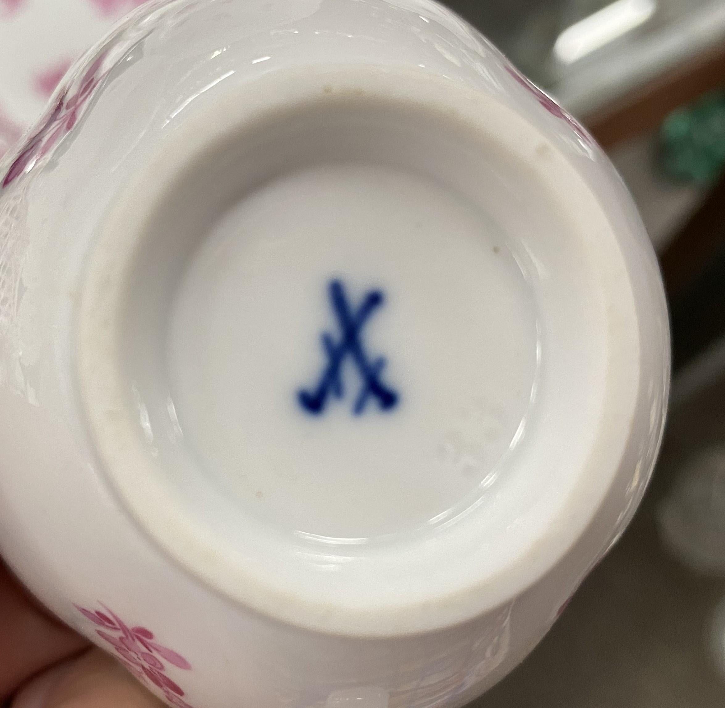Vajilla de 135 piezas de Meissen Porcelain en venta 2