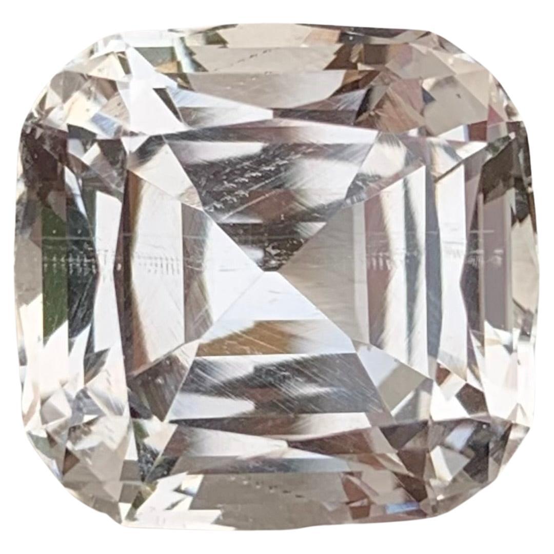 13.50 Carat Natural Loose Skardu Topaz Square Shape Gem For Necklace Jewellery