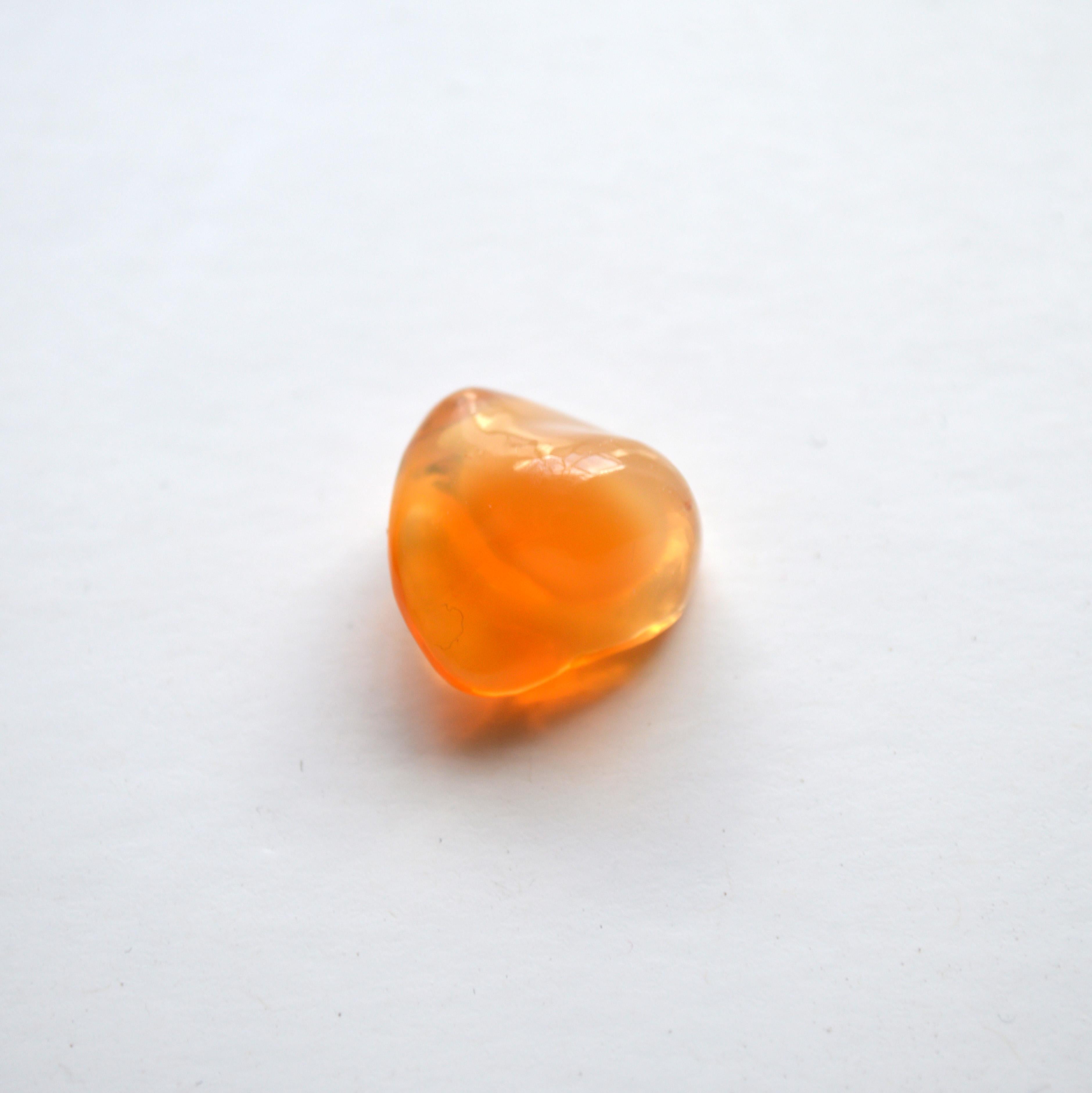 Loose Gemstone 
13.50 Carat 
16.7 x 17 x 11.5 mm
Fire Opal
Yellow Opal unusual smooth cut.

We can customize a ring or piece of jewelry for you, we are a jewelry desgin studio located in vibrant Mexico City. We specialise in the creation and sale of